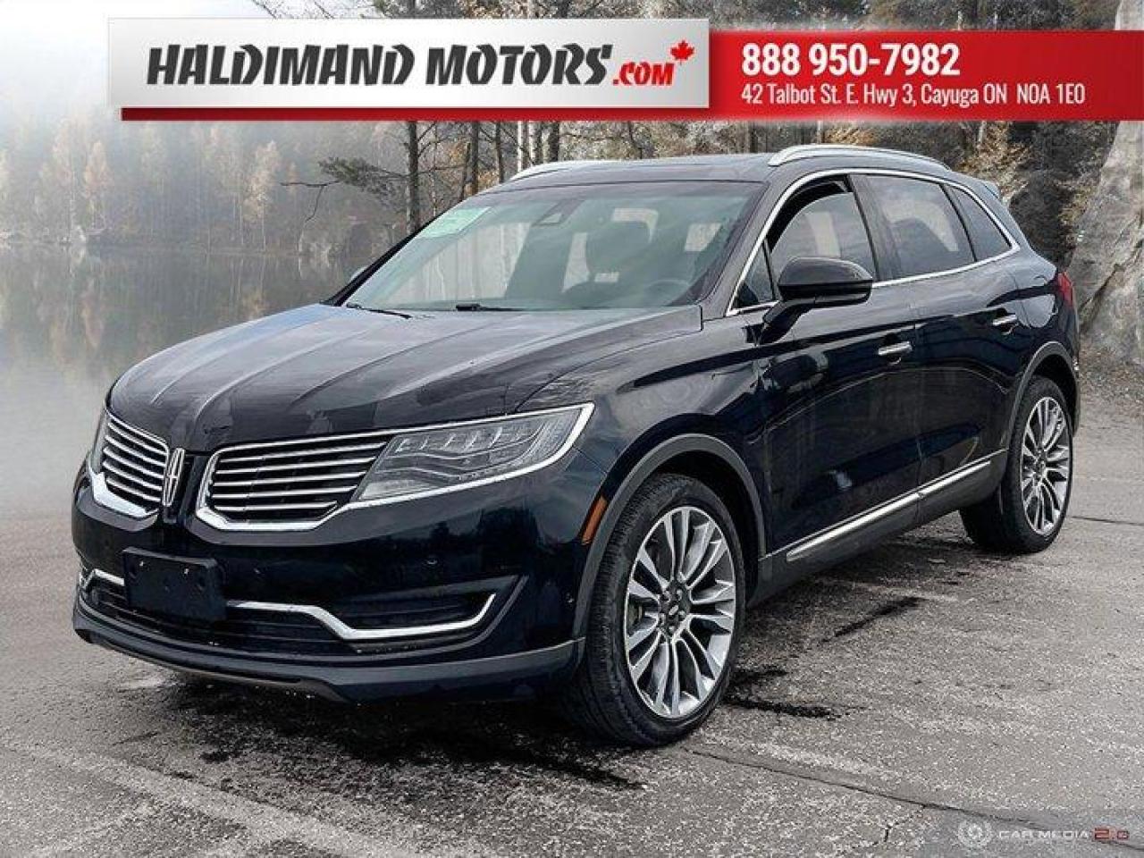Used 2016 Lincoln MKX Reserve for sale in Cayuga, ON