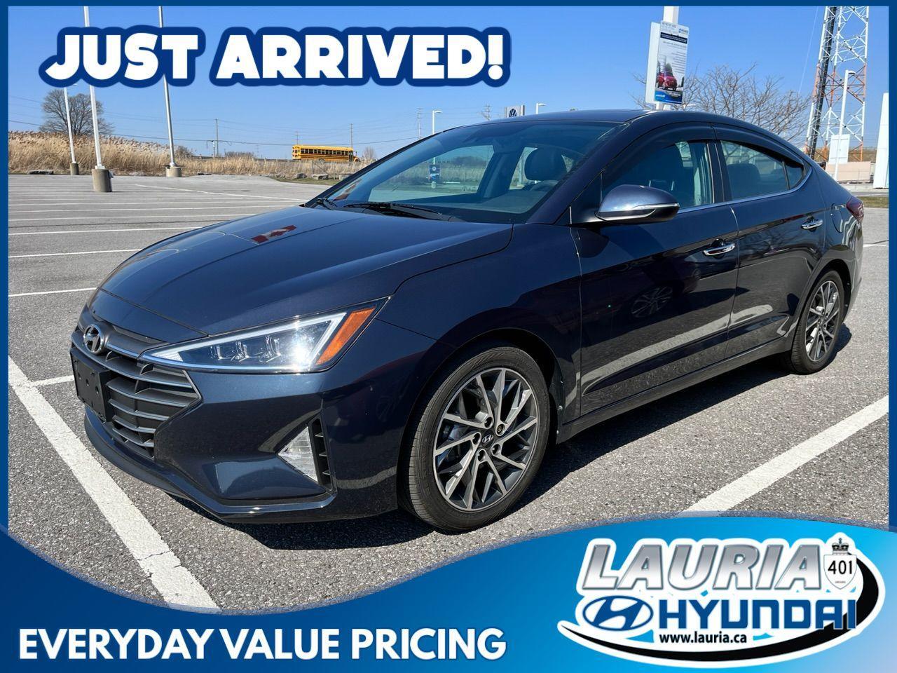 Used 2020 Hyundai Elantra Ultimate - LOADED / LOW KMS for sale in Port Hope, ON