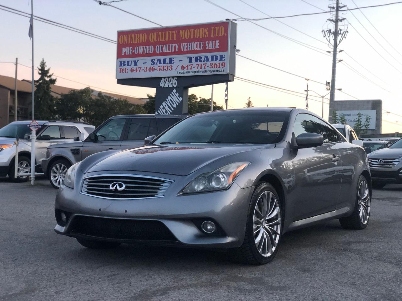 Used 2011 Infiniti G37 Sport For Sale In Toronto Ontario