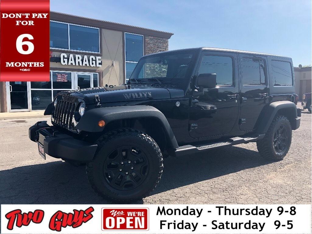 Used 2018 Jeep Wrangler JK Unlimited Unlimited Willys