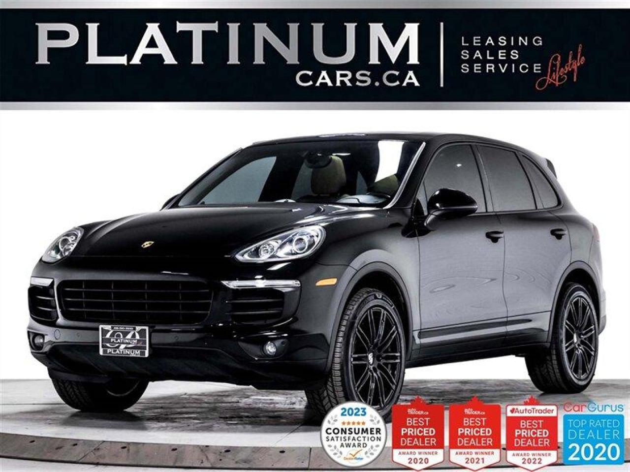 Used 2016 Porsche Cayenne Base, AWD, 4DR SUV, SUNROOF, REAR CAM for sale in Toronto, ON