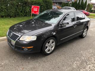 2008 Volkswagen Passat Trendline 4 Cyl. 2,0T
Year: 2008
Make: Volkswagen
Model: Passat Trendline 
Mileage: 211,203 km
Transmission: Automatic
VIN: WVWAK73C48E091950
Cylinders: 4
Engine Displacement: 2.0
Exterior Color: Brown
Interior Color: Black
Drivetrain: FWD

OPTIONS
•	Sunroof
•	Air Conditioning
•	Power Windows
•	Keyless Entry (set of 2)
•	Power Locks
•	Leatherette
•	Traction Control
•	Power Steering
•	Two Sets of Keys
•	5 Passengers
•	Heated Seats
•	Alloy Wheels
The car drives fine and turns on without a problem at all. 
TIRES ARE LOOKING IN EXCELLENT CONDITIONS (THEY PASS SAFETY)
There is an Estimate Repair in the Carfax report:
05/27/2010		Right Rear Side	$2,187.7

Selling it as is for 2899 plus hst as is 

Aya’s auto sales inc