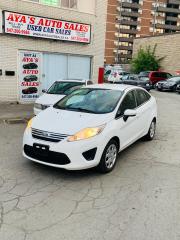 Year: 2013
Make: Ford 
Model: Fiesta
Mileage: 216197
Transmission: Automatic
Passengers: 5
Exterior Color: white
Interior color : black 

OPTIONS
•	Air Conditioning
•	Power Windows
•	5 Passengers
•	Power Locks
•	Power Steering
Aux plug

It drivers nice, everything seems to be in a working condition

Selling it as is for 2499$ plus hst 


 Aya’s auto sales inc