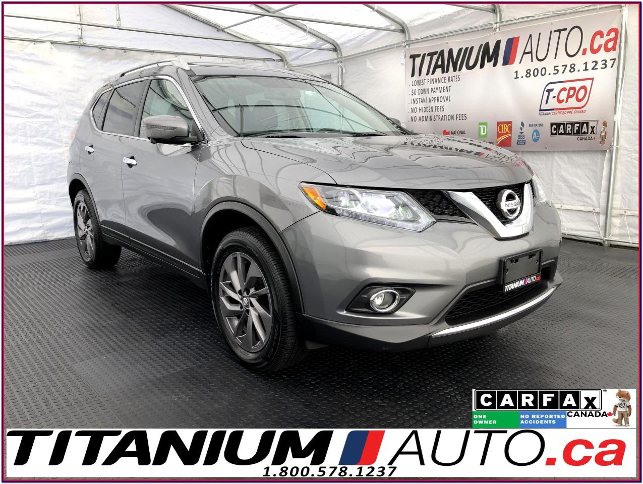 Used 2016 Nissan Rogue Sl Awd Gps 360 Camera Blind Spot Pano Roof