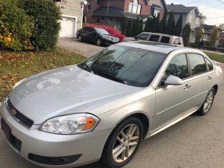 2009 Chevrolet Impala 4dr Sdn LTZ Leather
VIN: 2G1WU57M591153245
Model Year: 2009
Make: Chevrolet
Model: Impala
Trim: 4dr Sdn LTZ
Exterior Color: Silver
Interior Color: Black
Transmission: Automatic
Drivetrain: FWD
Odometer: 253,106 KM
Cylinders: 6
Displacement: 3.9L
Passengers: 5

Sunroof
Alloy Wheels
Leather
Keyless Entry
Power Seats
Heated Seats
Air Conditioning
Two Sets of Keys
Power Windows
Power Locks

Runs great, fully loaded LTZ 
Sunroof, fogs, leather, heated seats, power seats, factory remote start and more
Lots of life left in this one 
Tires in passing conditions

Selling it as is for 1999 plus tax 

Aya’s auto sales inc