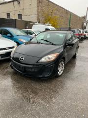 2010 Mazda Mazda3 4dr Sedan Auto
VIN: JM1BL1SF4A1247590
Model Year: 2010
Make: Mazda
Model: Mazda3
Trim: 4dr Sdn
Odometer: 192,600 KM
Transmission: Automatic
Drivetrain: FWD
Cylinders: 4
Displacement: 2L
Passengers: 5
Exterior Color: Black
Interior Color: Black
Fuel Type: Gasoline
Power Windows
Power Locks
Drives nice

Selling it as is for 2999 plus tax