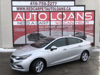 Used 2016 Chevrolet Cruze LT Auto LT-ALL CREDIT ACCEPTED for sale in Toronto, ON