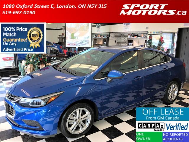 2016 Chevrolet Cruze LT+Apple+Android Play+HTD Seats+Camera+New Brakes