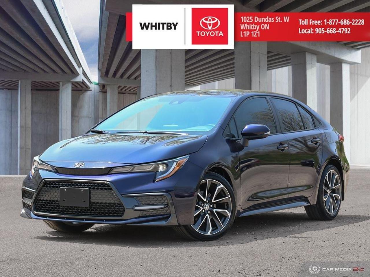 Used 2020 Toyota Corolla XSE for sale in Whitby, ON