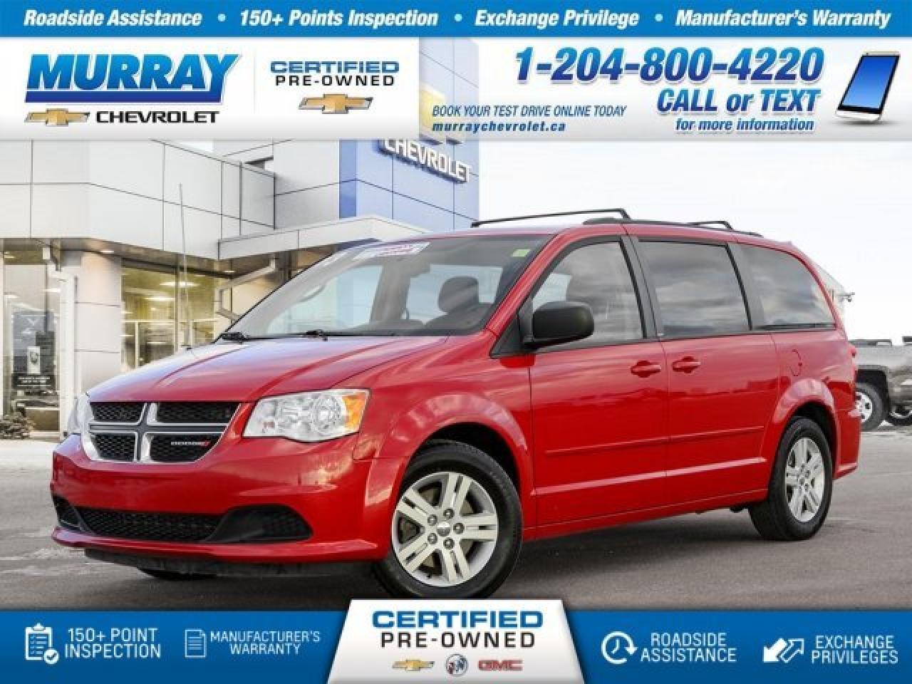 Used 2013 Dodge Grand Caravan SXT for sale in Winnipeg, MB