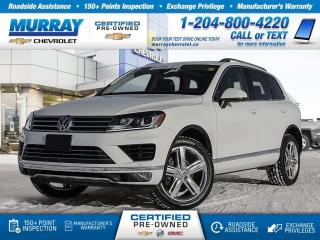 Used 2017 Volkswagen Touareg EXECLINE for sale in Winnipeg, MB