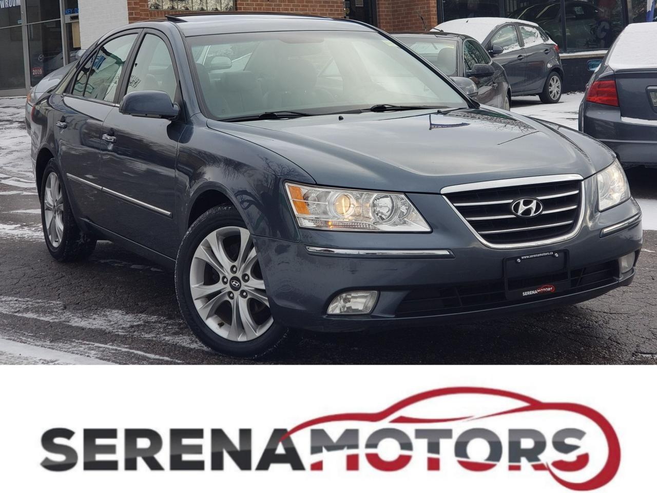 Used 2009 Hyundai Sonata Gl Limited Leather Sunroof No