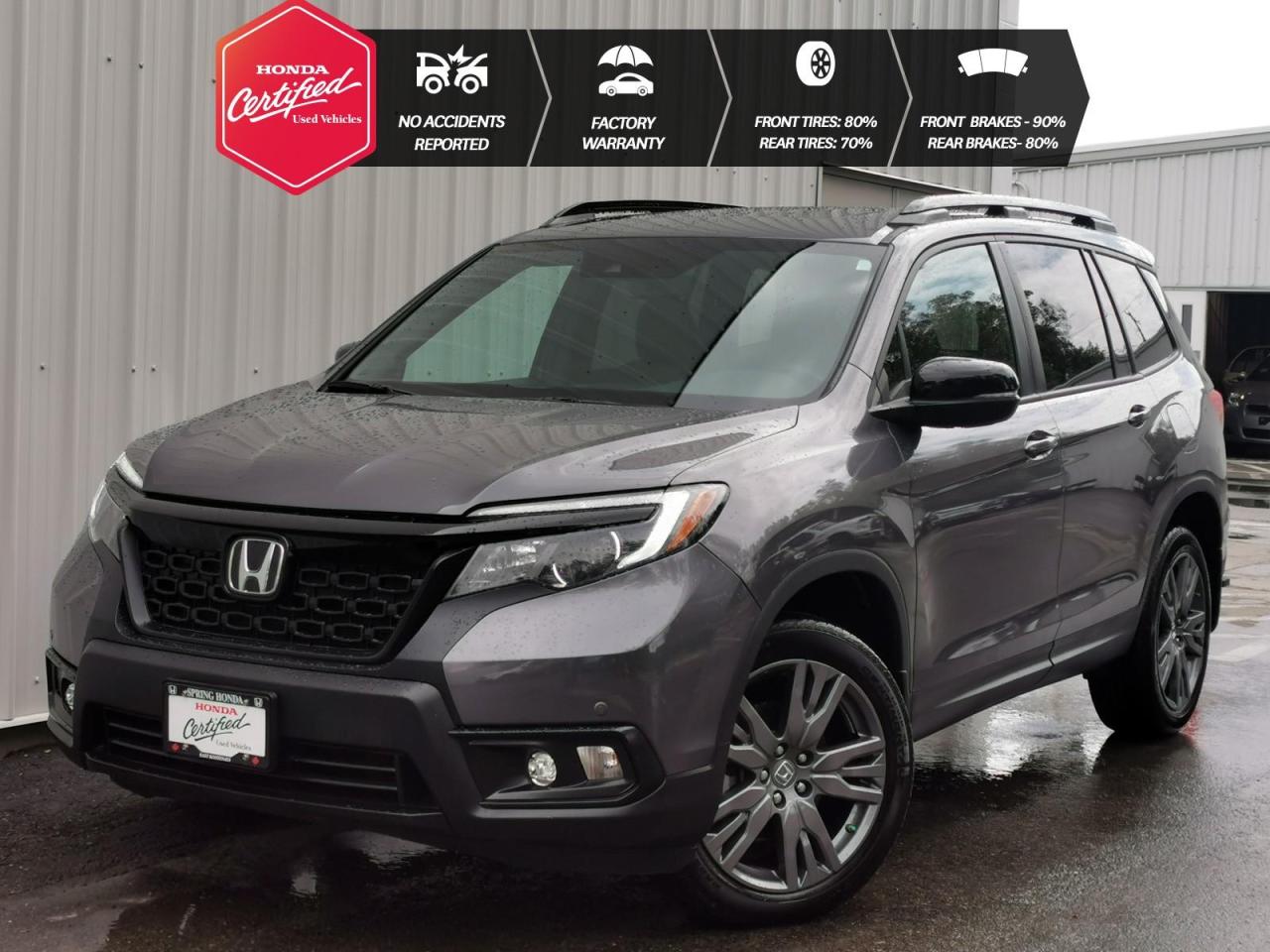 Used 2020 Honda Passport EX-L NO REPORTED ACCIDENTS, EXTENDED WARRANTY, PAINT PROTECTION FILM, ONE OWNER for sale in Cranbrook, BC