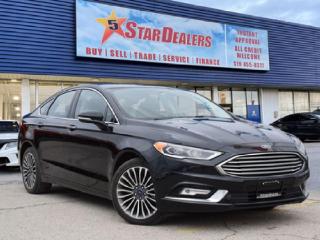 Used 2017 Ford Fusion AWD NAV LEATHER SUNROOF! WE FINANCE ALL CREDIT! for sale in London, ON