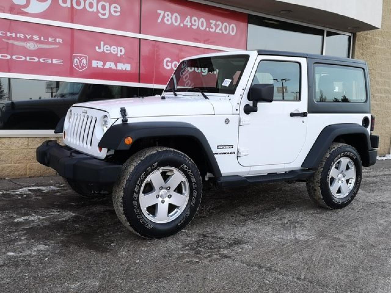 Used 2013 Jeep Wrangler Sport 4x4 Auto Freedom Top Low Kms