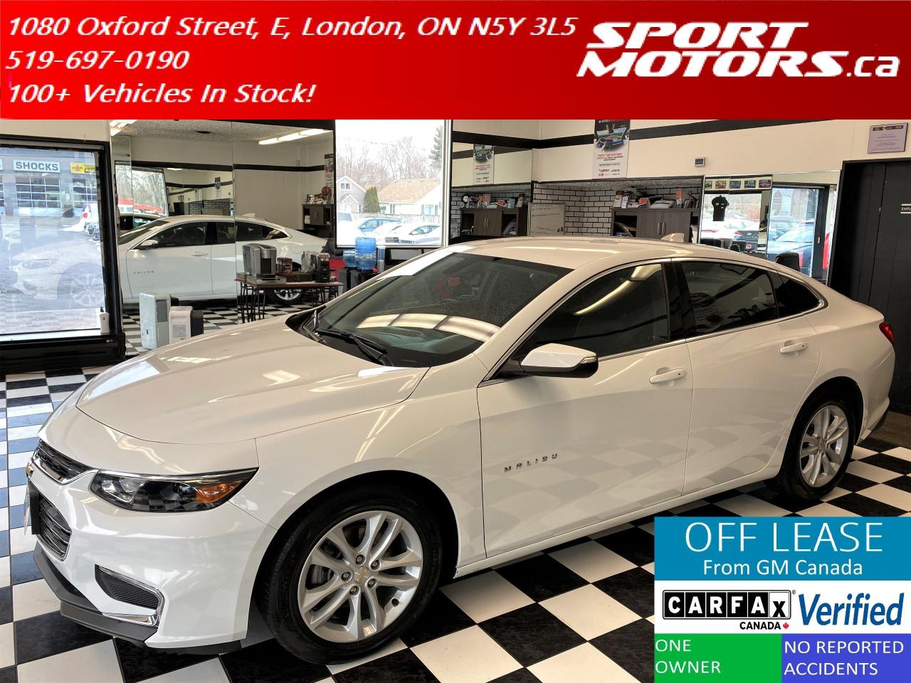2018 Chevrolet Malibu LT+Apple Play+Camera+Bluetooth+A/C+Push Start - Photo #1