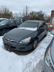 <p>2006 HONDA ACCORD </p><p>DRIVES GOOD </p><p><br></p><p>Safety can be done for extra charge </p><p>Selling it as is for 2499$ plus tax FIRM</p><p><br></p><p>Ayas auto sales inc</p>