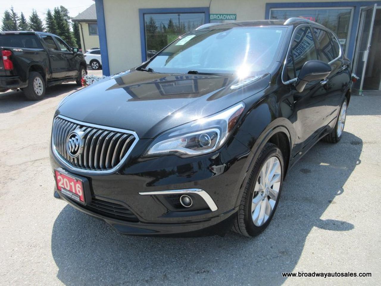2016 Buick Envision ALL-WHEEL DRIVE PREMIUM-PACKAGE 5 PASSENGER 2.0L - TURBO.. NAVIGATION.. LEATHER.. HEATED SEATS.. PANORAMIC SUNROOF.. POWER TAILGATE.. BOSE AUDIO..