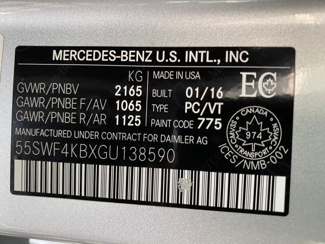 2016 Mercedes-Benz C-Class C300 4Matic+Pano Roof+Sensors+Camera+Accident Free Photo41