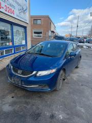 2015 Honda Civic 

Come with winter tires on it 
Has heated seats 
Backup camera 
Usb and aux plug 

Low km 
Selling it certified for 8499$ plus tax 
Or as is for 7999$ plus tax 

Aya’s auto sales inc