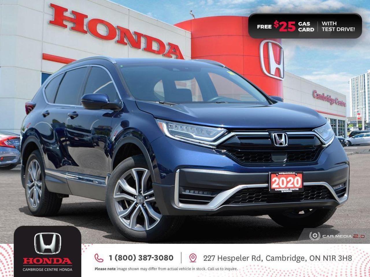 Used 2020 Honda CR-V Touring APPLE CARPLAY™ & ANDROID AUTO™ | REARVIEW CAMERA | POWER SUNROOF for sale in Cambridge, ON
