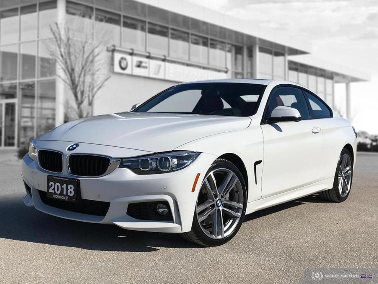 Used 2018 BMW 4 Series 440i XDrive Alpine White On Coral Red For Sale ...