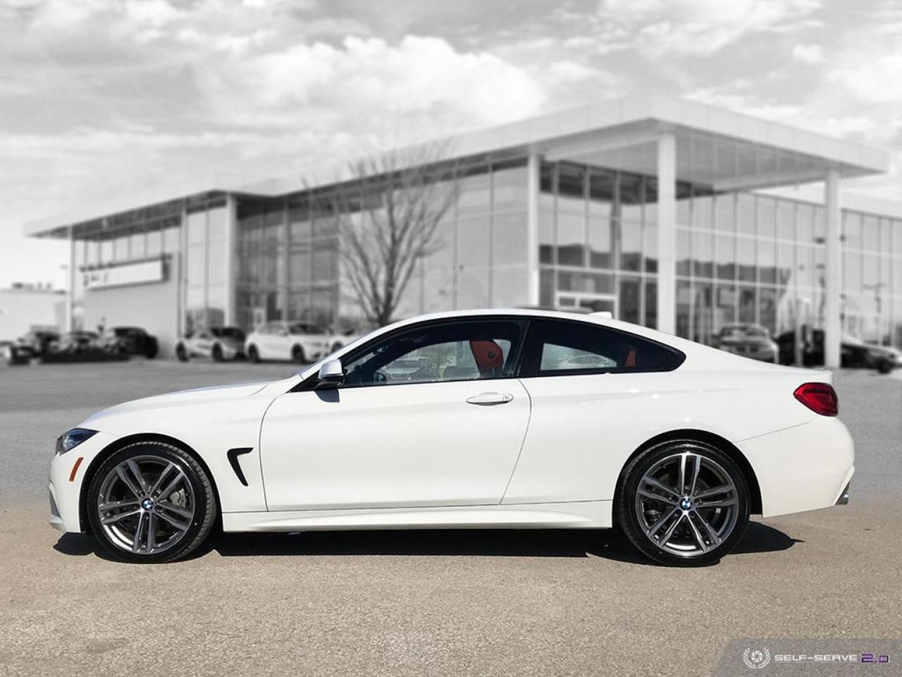 Used 2018 BMW 4 Series 440i xDrive Alpine White On Coral Red for Sale ...