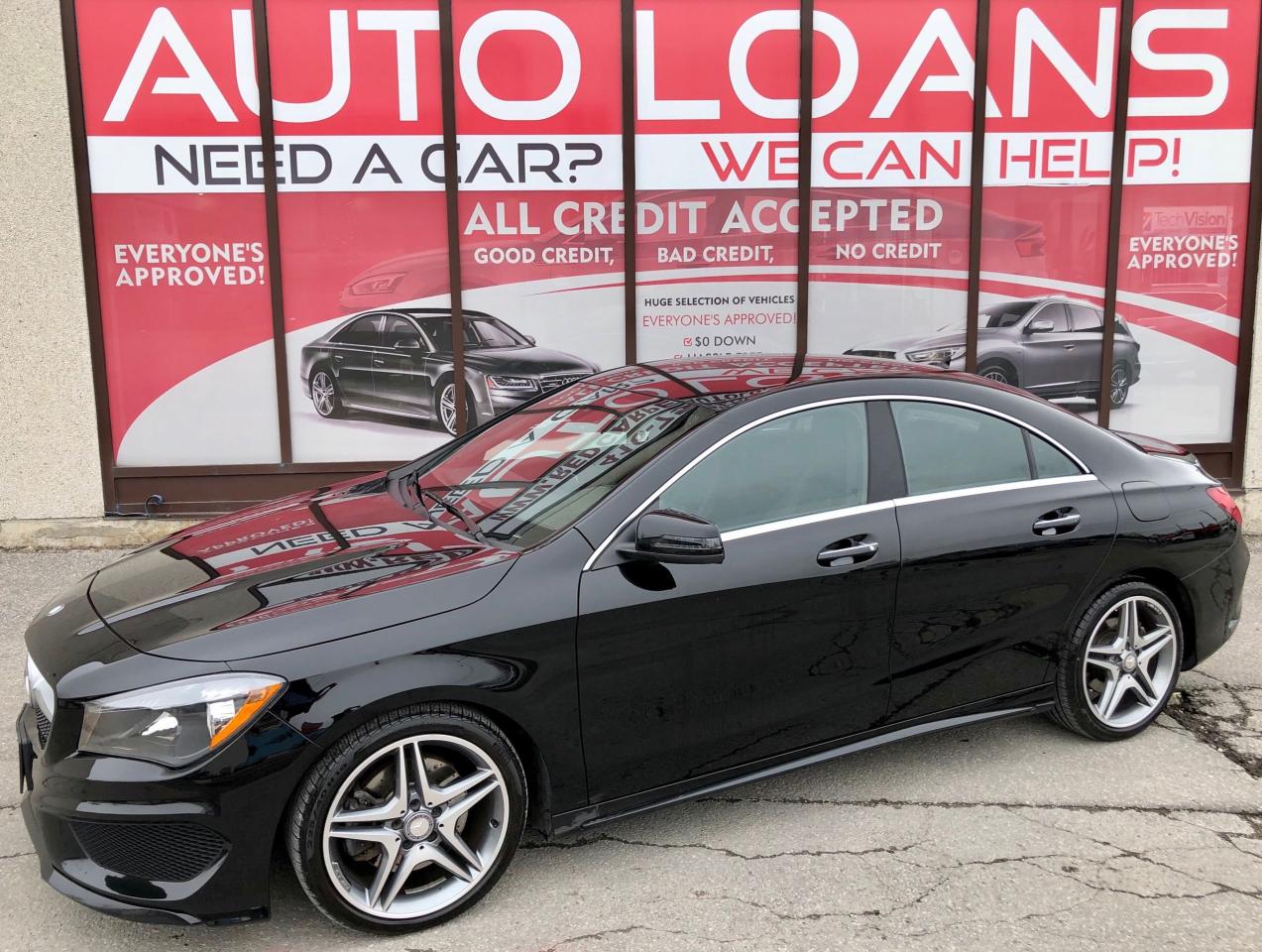<p>***EASY FINANCE APPROVALS***LOW KMS***NO ACCIDENTS***LEATHER-AWD-NAVI-BLUETOOTH-BACK UP CAM AND MORE! HANDSOME, AGGRESSIVE STYLING! FLAWLESS, SMOOTH, SPORTY RIDE FULL OF LUXURY. MECHANICALLY A+ DEPENDABLE, RELIABLE, COMFORTABLE, CLEAN INSIDE AND OUT. POWERFUL YET FUEL EFFICIENT ENGINE. CLASS LEADING CLA HANDLES VERY WELL WHEN DRIVING. LOOK COOL, CLASSY AND DRIVE IN STYLE AT THE SAME TIME! THIS CAR IS TRULY A LOOKER!</p><p> </p><p>****Make this yours today BECAUSE YOU DESERVE IT****</p><p> </p><p>WE HAVE SKILLED AND KNOWLEDGEABLE SALES STAFF WITH MANY YEARS OF EXPERIENCE SATISFYING ALL OUR CUSTOMERS NEEDS. THEYLL WORK WITH YOU TO FIND THE RIGHT VEHICLE AND AT THE RIGHT PRICE YOU CAN AFFORD. WE GUARANTEE YOU WILL HAVE A PLEASANT SHOPPING EXPERIENCE THAT IS FUN, INFORMATIVE, HASSLE FREE AND NEVER HIGH PRESSURED. PLEASE DONT HESITATE TO GIVE US A CALL OR VISIT OUR INDOOR SHOWROOM TODAY! WERE HERE TO SERVE YOU!!</p><p> </p><p>***Financing***</p><p> </p><p>We offer amazing financing options. Our Financing specialists can get you INSTANTLY approved for a car loan with the interest rates as low as 3.99% and $0 down (O.A.C). Additional financing fees may apply. Auto Financing is our specialty. Our experts are proud to say 100% APPLICATIONS ACCEPTED, FINANCE ANY CAR, ANY CREDIT, EVEN NO CREDIT! Its FREE TO APPLY and Our process is fast & easy. We can often get YOU AN approval and deliver your NEW car the SAME DAY.</p><p> </p><p>***Price***</p><p> </p><p>FRONTIER FINE CARS is known to be one of the most competitive dealerships within the Greater Toronto Area providing high quality vehicles at low price points. Prices are subject to change without notice. All prices are price of the vehicle plus HST & Licensing.</p><p> </p><p>***Trade***</p><p> </p><p>Have a trade? Well take it! We offer free appraisals for our valued clients that would like to trade in their old unit in for a new one.</p><p> </p><p>***About us***</p><p> </p><p>Frontier fine cars, offers a huge selection of vehicles in an immaculate INDOOR showroom. Our goal is to provide our customers WITH quality vehicles AT EXCELLENT prices with IMPECCABLE customer service. Not only do we sell vehicles, we always sell peace of mind!</p><p> </p><p>Buy with confidence and call today 1-877-437-6074 or email us to book a test drive now! frontierfinecars@hotmail.com</p><p> </p><p>Located @ 1261 Kennedy Rd Unit a in Scarborough</p><p> </p><p>***NO REASONABLE OFFERS REFUSED***</p><p> </p><p>Thank you for your consideration & we look forward to putting you in your next vehicle! Serving used cars Toronto, Scarborough, Pickering, Ajax, Oshawa, Whitby, Markham, Richmond Hill, Vaughn, Woodbridge, Mississauga, Trenton, Peterborough, Lindsay, Bowmanville, Oakville, Stouffville, Uxbridge, Sudbury, Thunder Bay,Timmins, Sault Ste. Marie, London, Kitchener, Brampton, Cambridge, Georgetown, St Catherines, Bolton, Orangeville, Hamilton, North York, Etobicoke, Kingston, Barrie, North Bay, Huntsville, Orillia</p>