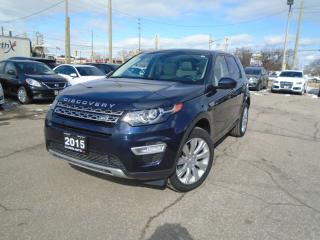 Used 2015 Land Rover Discovery Sport AWD 7PASSENGER NAVIGATION PANORAMIC B-TOOTH CAMERA for sale in Oakville, ON