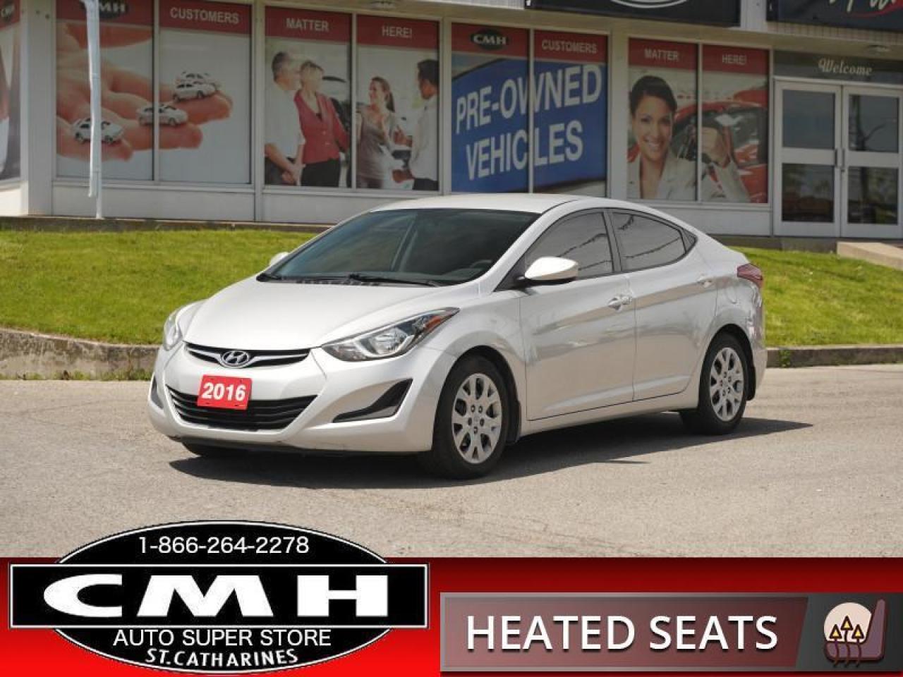 2016 Hyundai Elantra GL  SW-AUDIO HTD-SEATS BLUETOOTH