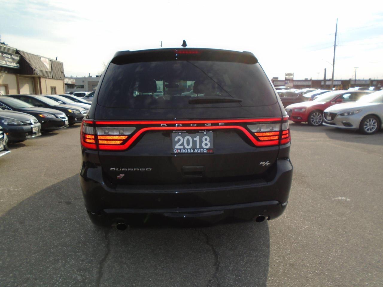 2018 Dodge Durango R/T AWD NAVIGATION NO ACCIDENT HEMI ROOF LEATHER T - Photo #9