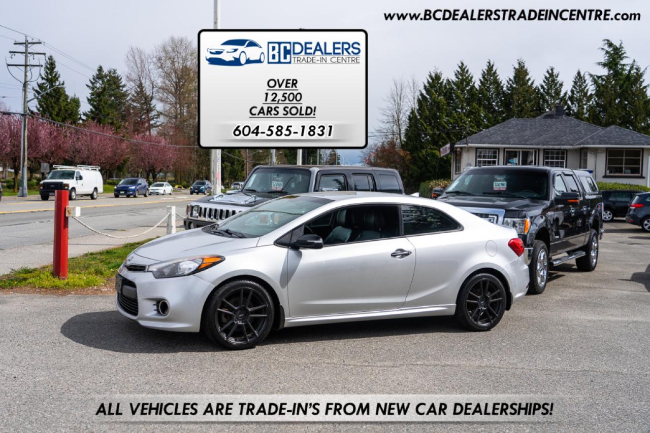 Used 2014 Kia Forte Koup SX, 6-Speed Manual, Heated Seats, Alloy Wheels, Bluetooth! for sale in Surrey, BC