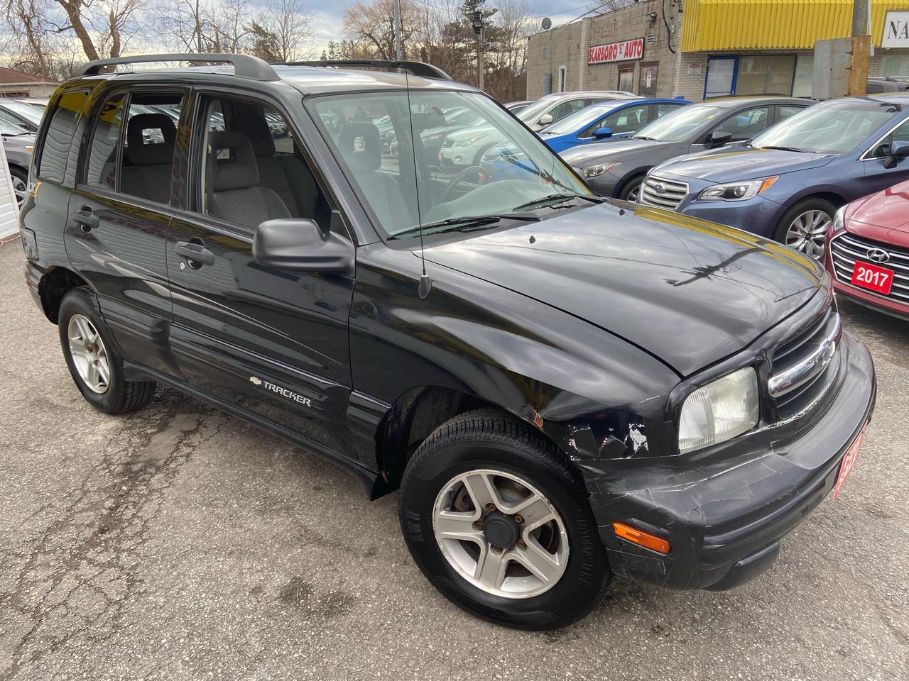 Used 2003 Chevrolet Tracker AUTO/ 4X4/ TINTED/ PWR GROUP/ ALLOYS/ RUNS
