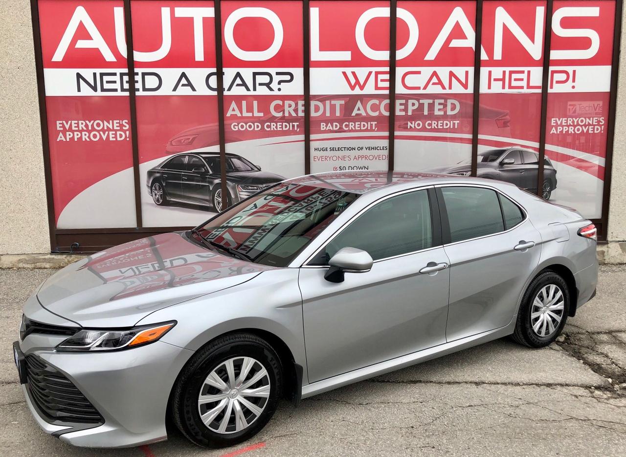 <p>***EASY FINANCE APPROVALS***NO ACCIDENTS*** LOVE AT FIRST SIGHT! FLAWLESS, SMOOTH, SPORTY RIDE WITH OUTSATANDING SAFETY RATINGS! THE 2019 TOYOTA CAMRY COMES WITH DARING STYLING AND IMPRESSIVE ATHLETICISM, NOT TO MENTION ITS MECHANICALLY A+ DEPENDABLE, RELIABLE, COMFORTABLE, CLEAN INSIDE AND OUT. POWERFUL YET FUEL EFFICIENT ENGINE. THE CLASS LEADING CAMRY HANDLES VERY WELL WHEN DRIVING. LOOK COOL, CLASSY AND DRIVE IN STYLE AT THE SAME TIME!</p><p> </p><p> </p><p> </p><p>****Make this yours today BECAUSE YOU DESERVE IT****</p><p> </p><p> </p><p> </p><p>WE HAVE SKILLED AND KNOWLEDGEABLE SALES STAFF WITH MANY YEARS OF EXPERIENCE SATISFYING ALL OUR CUSTOMERS NEEDS. THEYLL WORK WITH YOU TO FIND THE RIGHT VEHICLE AND AT THE RIGHT PRICE YOU CAN AFFORD. WE GUARANTEE YOU WILL HAVE A PLEASANT SHOPPING EXPERIENCE THAT IS FUN, INFORMATIVE, HASSLE FREE AND NEVER HIGH PRESSURED. PLEASE DONT HESITATE TO GIVE US A CALL OR VISIT OUR INDOOR SHOWROOM TODAY! WERE HERE TO SERVE YOU!!</p><p> </p><p> </p><p> </p><p>***Financing***</p><p> </p><p>We offer amazing financing options. Our Financing specialists can get you INSTANTLY approved for a car loan with the interest rates as low as 3.99% and $0 down (O.A.C). Additional financing fees may apply. Auto Financing is our specialty. Our experts are proud to say 100% APPLICATIONS ACCEPTED, FINANCE ANY CAR, ANY CREDIT, EVEN NO CREDIT! Its FREE TO APPLY and Our process is fast & easy. We can often get YOU AN approval and deliver your NEW car the SAME DAY.</p><p> </p><p> </p><p> </p><p>***Price***</p><p> </p><p>FRONTIER FINE CARS is known to be one of the most competitive dealerships within the Greater Toronto Area providing high quality vehicles at low price points. Prices are subject to change without notice. All prices are price of the vehicle plus HST & Licensing.</p><p> </p><p> </p><p> </p><p>***Trade***</p><p> </p><p>Have a trade? Well take it! We offer free appraisals for our valued clients that would like to trade in their old unit in for a new one.</p><p> </p><p> </p><p> </p><p>***About us***</p><p> </p><p>Frontier fine cars, offers a huge selection of vehicles in an immaculate INDOOR showroom. Our goal is to provide our customers WITH quality vehicles AT EXCELLENT prices with IMPECCABLE customer service. Not only do we sell vehicles, we always sell peace of mind! Buy with confidence and call today 416-759-2277 or email us to book a test drive now! frontierfinecars@hotmail.com Located @ 1261 Kennedy Rd Unit a in Scarborough</p><p> </p><p> </p><p> </p><p>***NO REASONABLE OFFERS REFUSED***</p><p> </p><p> </p><p> </p><p>Thank you for your consideration & we look forward to putting you in your next vehicle! Serving used cars Toronto, Scarborough, Pickering, Ajax, Oshawa, Whitby, Markham, Richmond Hill, Vaughn, Woodbridge, Mississauga, Trenton, Peterborough, Lindsay, Bowmanville, Oakville, Stouffville, Uxbridge, Sudbury, Thunder Bay,Timmins, Sault Ste. Marie, London, Kitchener, Brampton, Cambridge, Georgetown, St Catherines, Bolton, Orangeville, Hamilton, North York, Etobicoke, Kingston, Barrie, North Bay, Huntsville, Orillia</p>