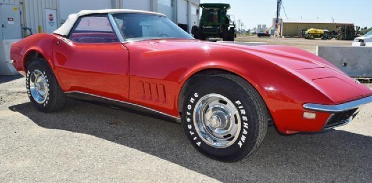 Used 1968 Chevrolet Corvette Red for Sale in Avonlea, Saskatchewan ...