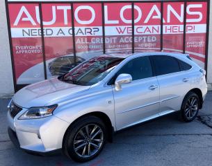 Used 2013 Lexus RX 350 F-SPORT ALL CREDIT ACCEPTED for sale in Toronto, ON