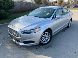 <div><span style=font-size: 1em;>Very Rarely exterior and interior colour, silver on Beige 2016 Ford Fusion</span></div><div><span style=font-size: 1em;> </span></div><div>ALL VEHICLES WE SELL ARE DRIVABLE AFTER CERTIFICATION PLEASE SEE DEALER FOR DETAILS THIS VEHICLE IS NOT DRIVABLE, NOT CERTIFIED AND NOT E-TESTED. CERTIFICATION AND E- TESTING IS AVAILABLE FOR $695+Tax<span style=font-size: 1em;><br /></span></div><div> </div><div><br />SAFETY Features: Anti-Lock Brakes Driver Air Bag Passenger Air Bag Security System Side Air Bag Traction Control Heated Mirrors Rear Window Defrost 4-Wheel Disc Brakes Brake Assist Stability Control Child Safety Locks Rear Head Air Bag Front Head Air Bag Passenger Air Bag Sensor. <br /><br />COMFORT Features: Air Conditioning Tilt Steering Wheel POWER OPTIONS Power Mirrors Power Windows Power Steering Power Door Locks Power Passenger Seat<br /><br />EXTERIOR: Aluminum Wheels Tire Pressure Monitor MEDIA / NAV / COMM AM/FM Radio CD Player Trip Computer MP3 Player Steering Wheel Audio Controls Satellite Radio Auxiliary Audio Input <br /><br />POWERTRAIN: Transmission w/Dual Shift Mode Engine Immobilizer<br /><br />CONVENIENCE: Cruise Control Keyless Entry Variable Speed Intermittent Wipers Automatic Headlights Passenger Vanity Mirror Driver Vanity Mirror Driver Illuminated Passenger Illuminated Visor Vanity Mirror Mirror Temporary spare tire<br /><br />SEATING: Bucket Seats Pass-Through Rear Seat Power Driver Seat Rear Bench Seat Driver Adjustable Lumbar <br /><br />ADDITIONAL FEATURES: Back-Up Camera Integrated Turn Signal Mirrors Telematics Knee Air Bag Bluetooth Brake Actuated Connection Limited Slip Differential<br /><br />• Extended Warranty Available <br />• Finance available for all vehicles<br />• We process good credit, bad credit and all credit <br />• We offer prime deals, prime rates from prime lenders <br />• Fast application processing time and reliable services BABYLON AUTO SALES <br />3-509 Bayly Street East, Ajax Ontario L1z1w7 <br />Info@babylonautosales.com<br />4169038010</div>