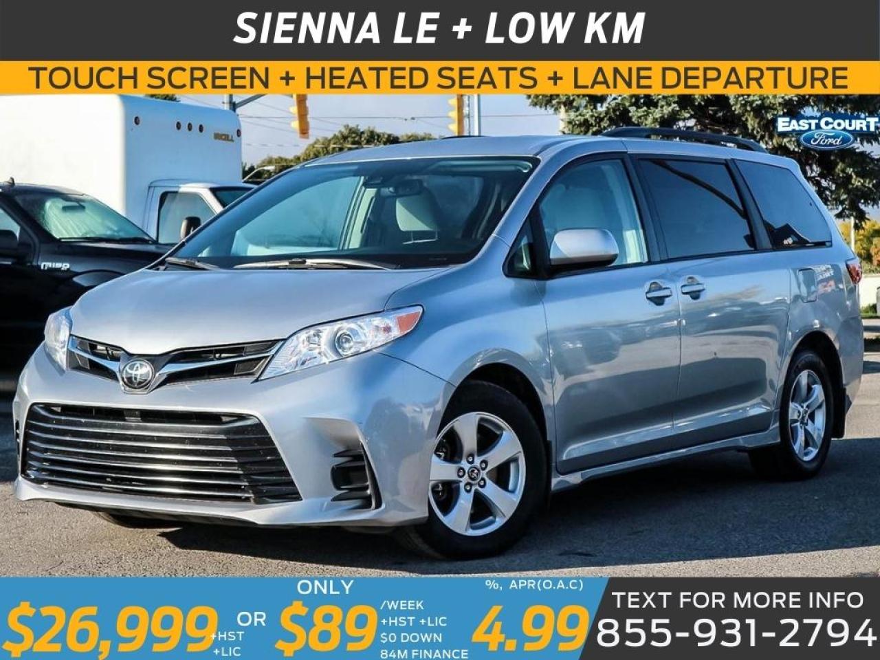 2018 Toyota Sienna LE| LOW KM| SCREEN| REMOTE CTRL REAR DOORS|AUTO TEMP Photo0