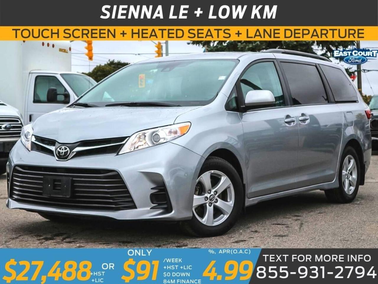 2018 Toyota Sienna LE| LOW KM| SCREEN| REMOTE CTRL REAR DOORS|AUTO TEMP Photo0