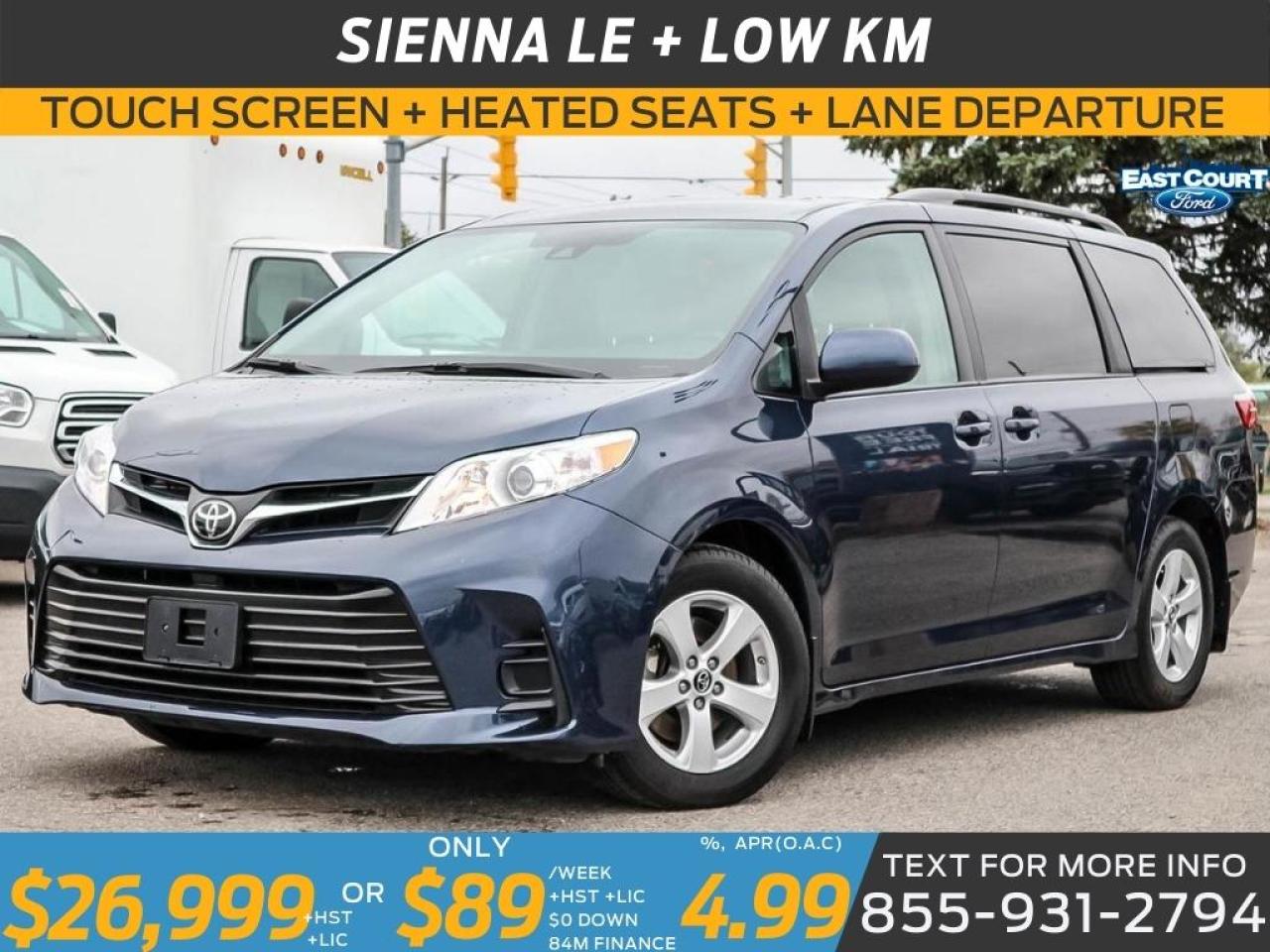 2018 Toyota Sienna LE| LOW KM| SCREEN| REMOTE CTRL REAR DOORS|AUTO TEMP Photo0