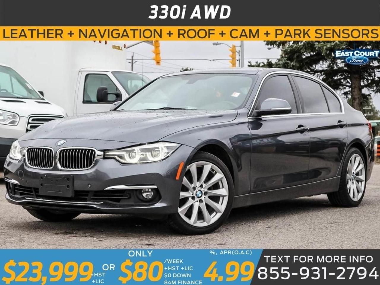 2017 BMW 330i xDrive| NAV| ROOF| BMW ASSIST|REV CAM Photo0