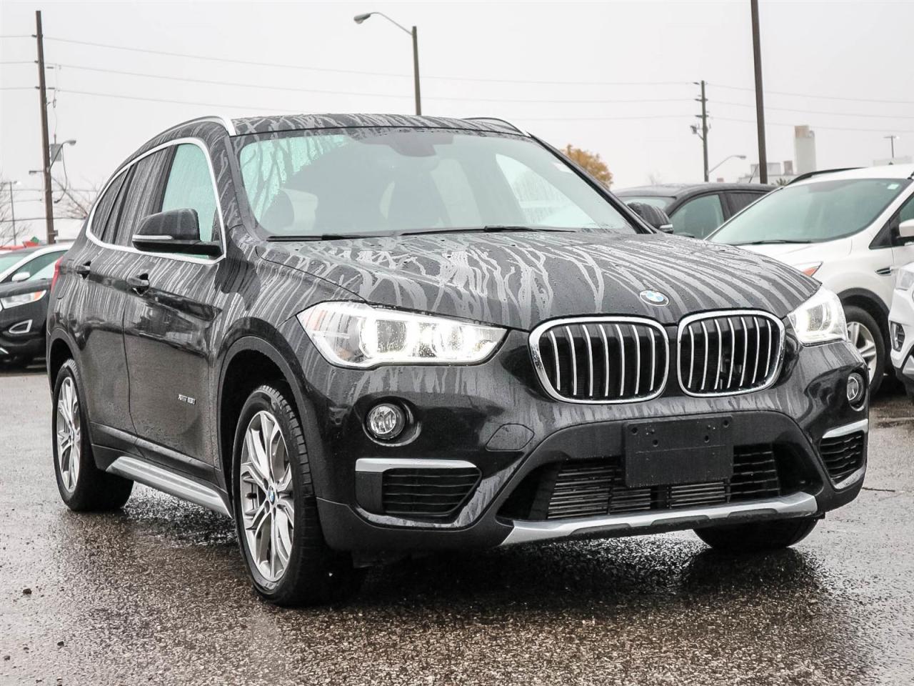 2018 BMW X1 28i AWD| NAV| ROOF| LEATHER| BMW ASSIST| HUD DISPLAY Photo2