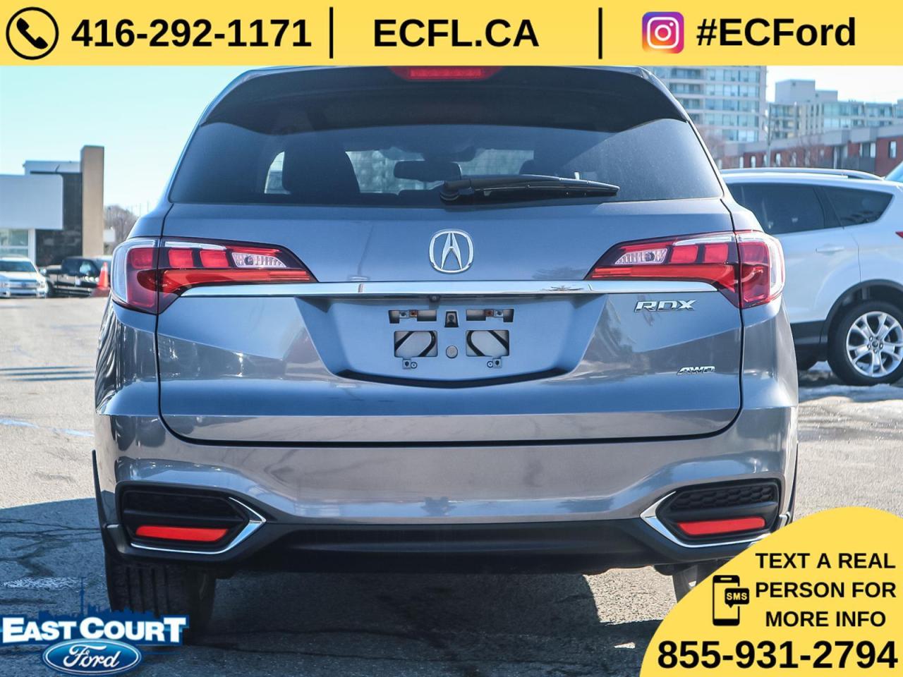 2017 Acura RDX AWD| 3.5L V6| LEATHER| ROOF| LANE KEEP|COLLISION WARNING Photo