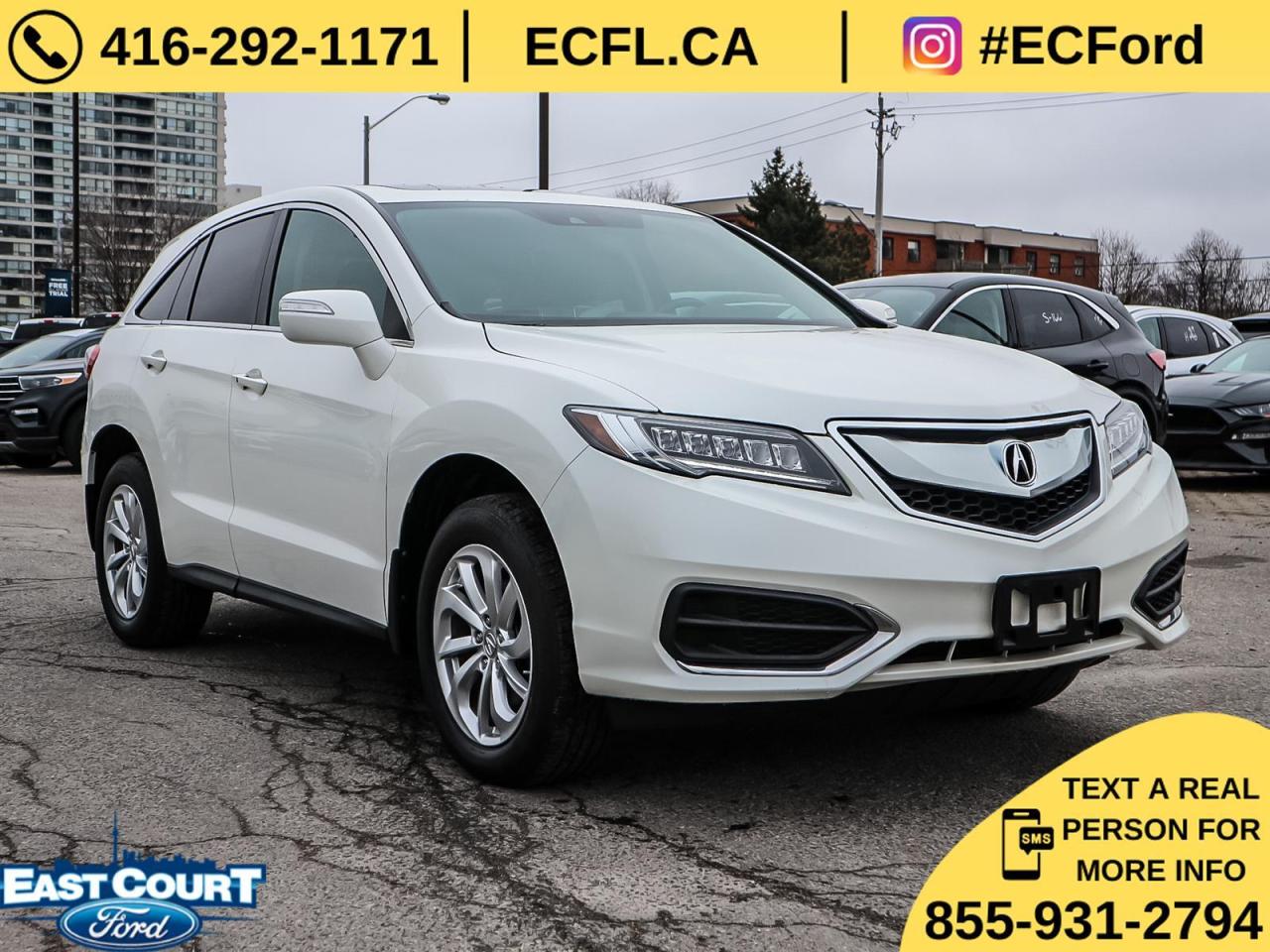 2017 Acura RDX AWD| 3.5L V6| LEATHER| ROOF| LANE KEEP|COLLISION WARNING Photo