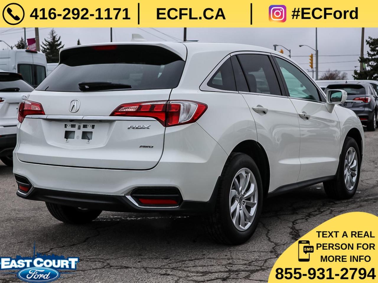 2017 Acura RDX AWD| 3.5L V6| LEATHER| ROOF| LANE KEEP|COLLISION WARNING Photo4