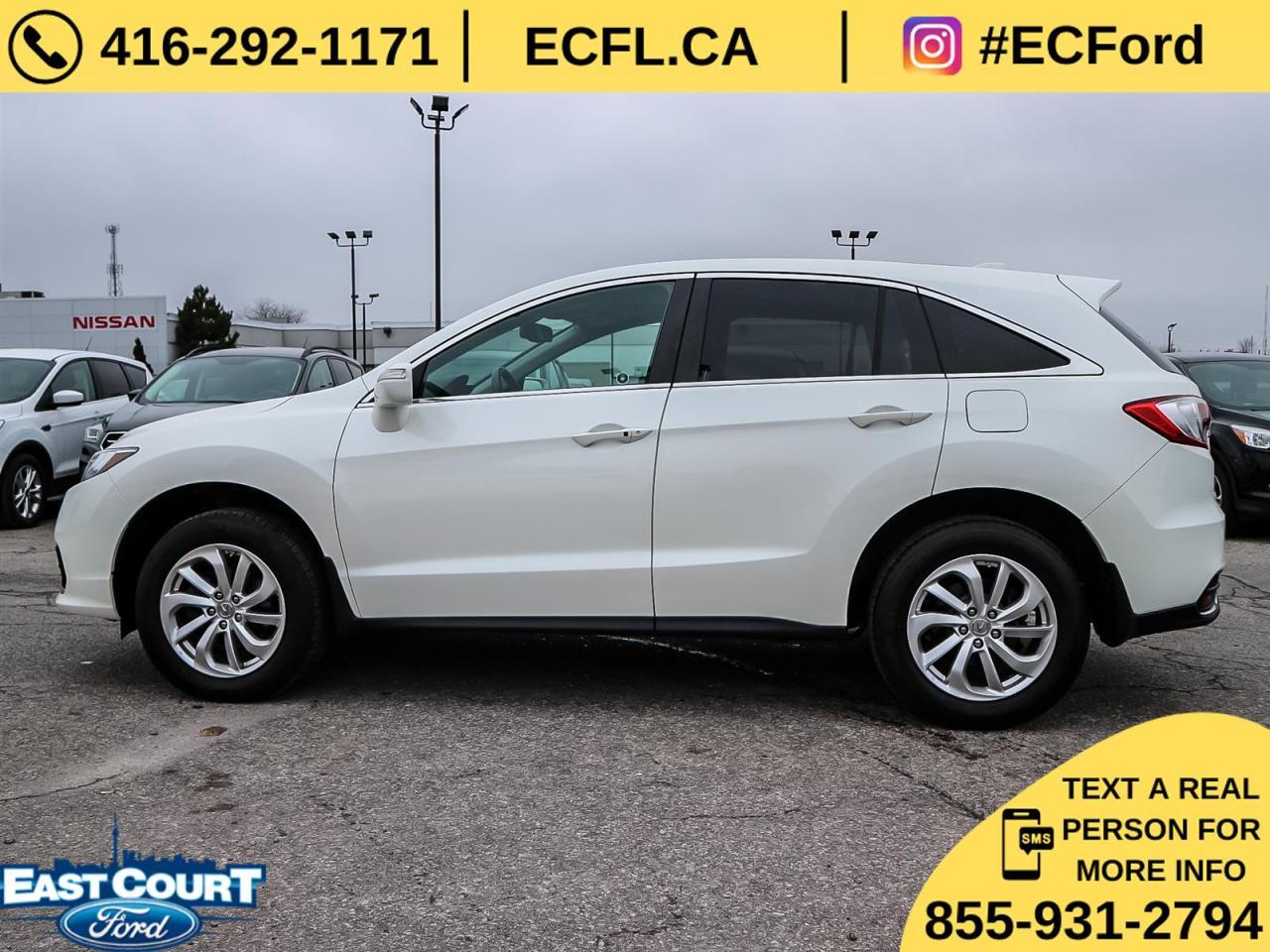 2017 Acura RDX AWD| 3.5L V6| LEATHER| ROOF| LANE KEEP|COLLISION WARNING Photo