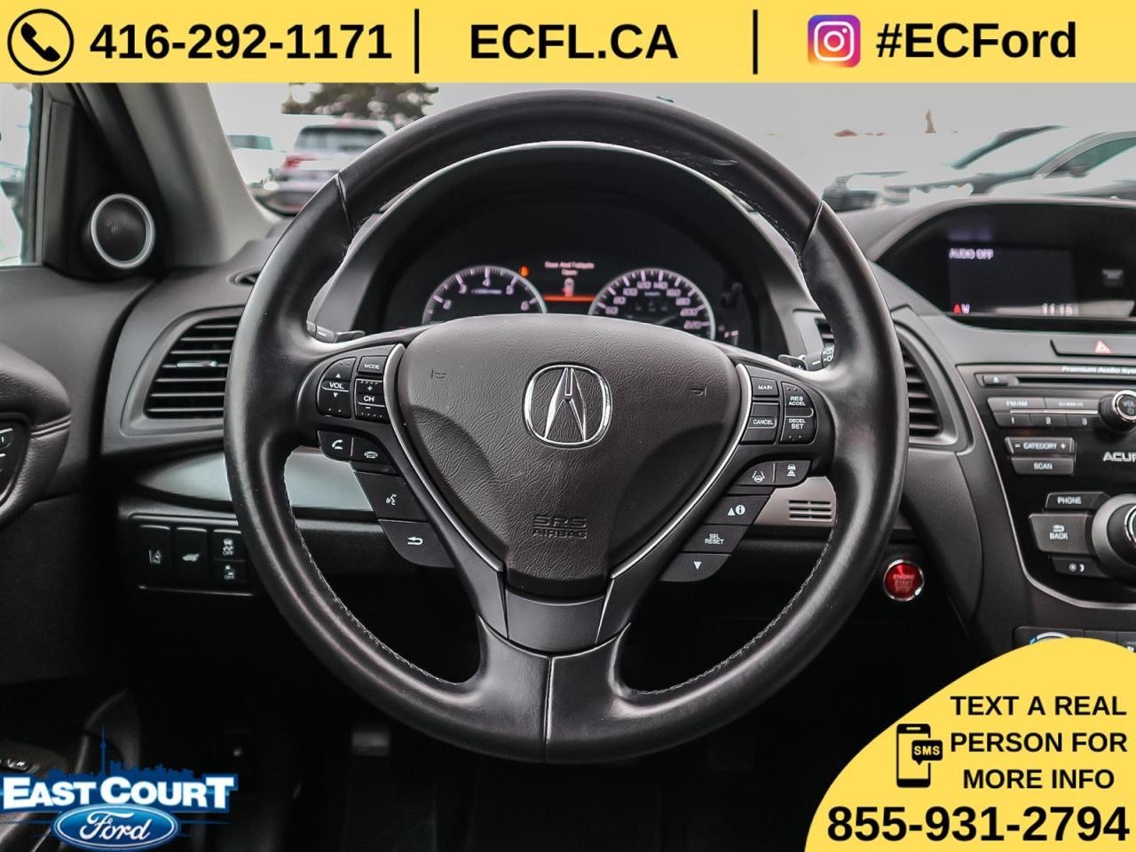2017 Acura RDX AWD| 3.5L V6| LEATHER| ROOF| LANE KEEP|COLLISION WARNING Photo