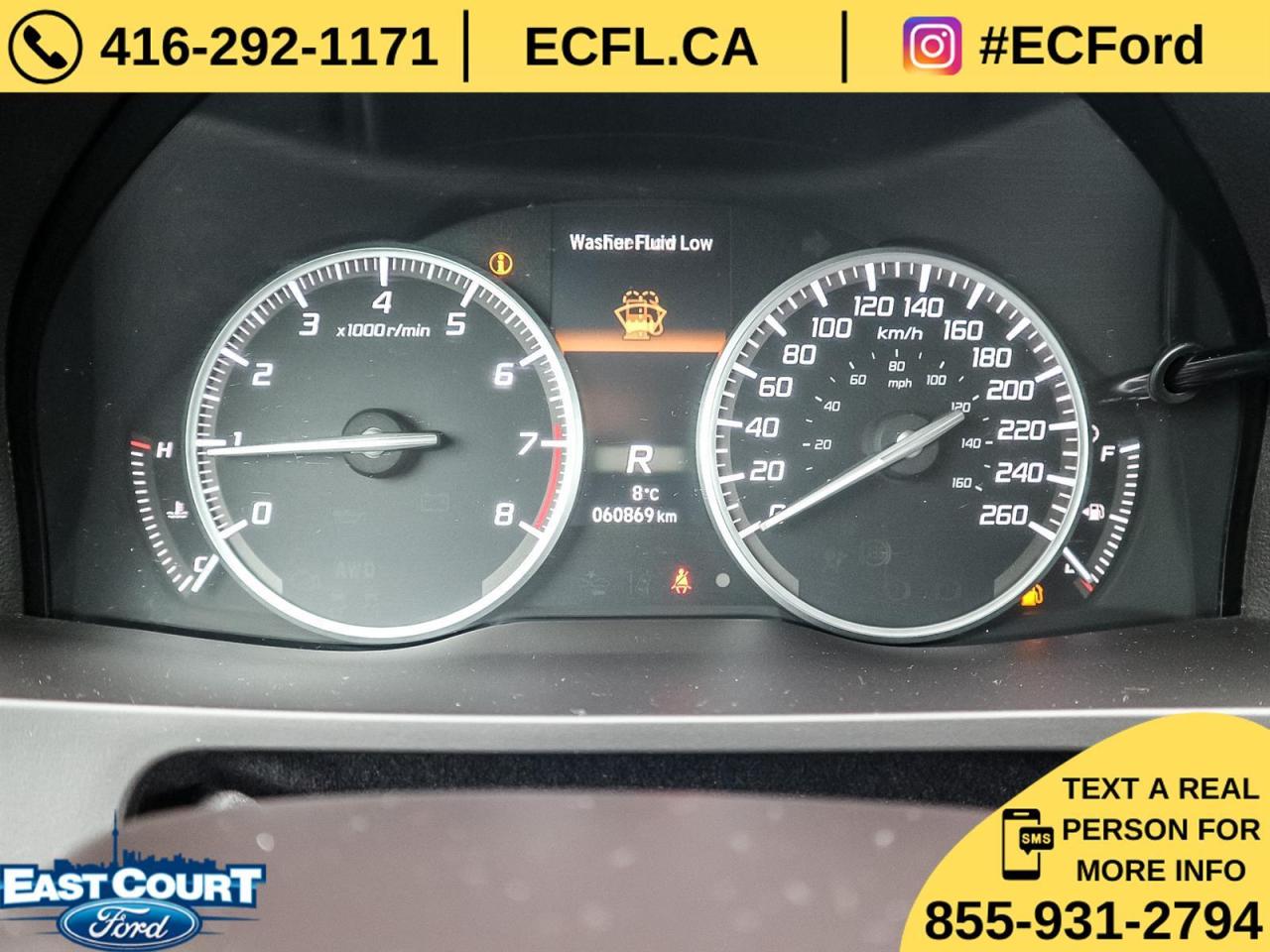 2017 Acura RDX AWD| 3.5L V6| LEATHER| ROOF| LANE KEEP|COLLISION WARNING Photo