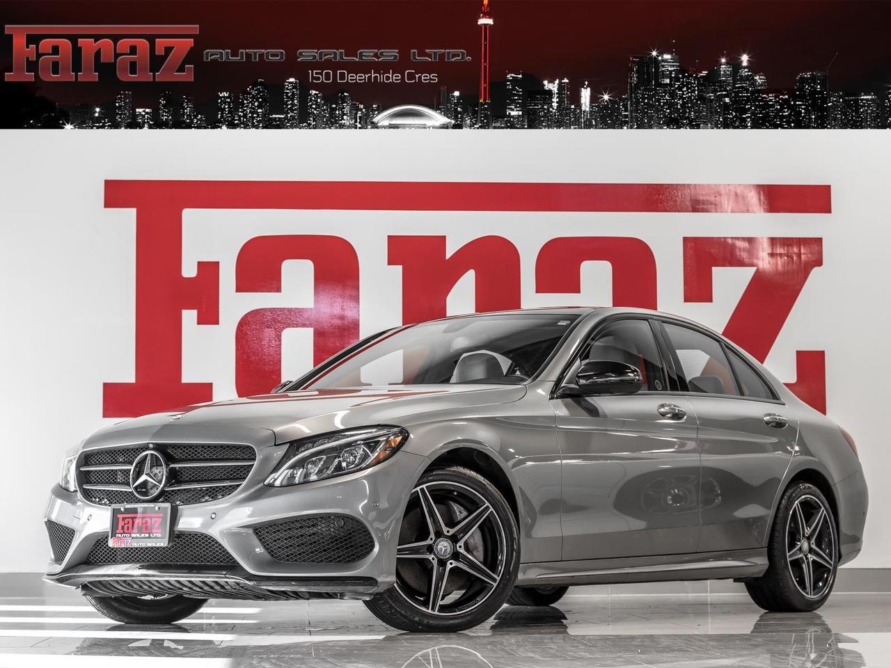 2016 Mercedes-Benz C 300 C 300|AMG Night Package|Burmester Sound|360 Camera|Accident Free Photo