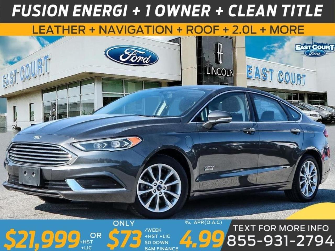2018 Ford Fusion Energi ENERGI SE | LEATHER| NAVIGATION| ROOF| 2.0L Photo0